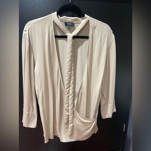Theory 100% silk blouse